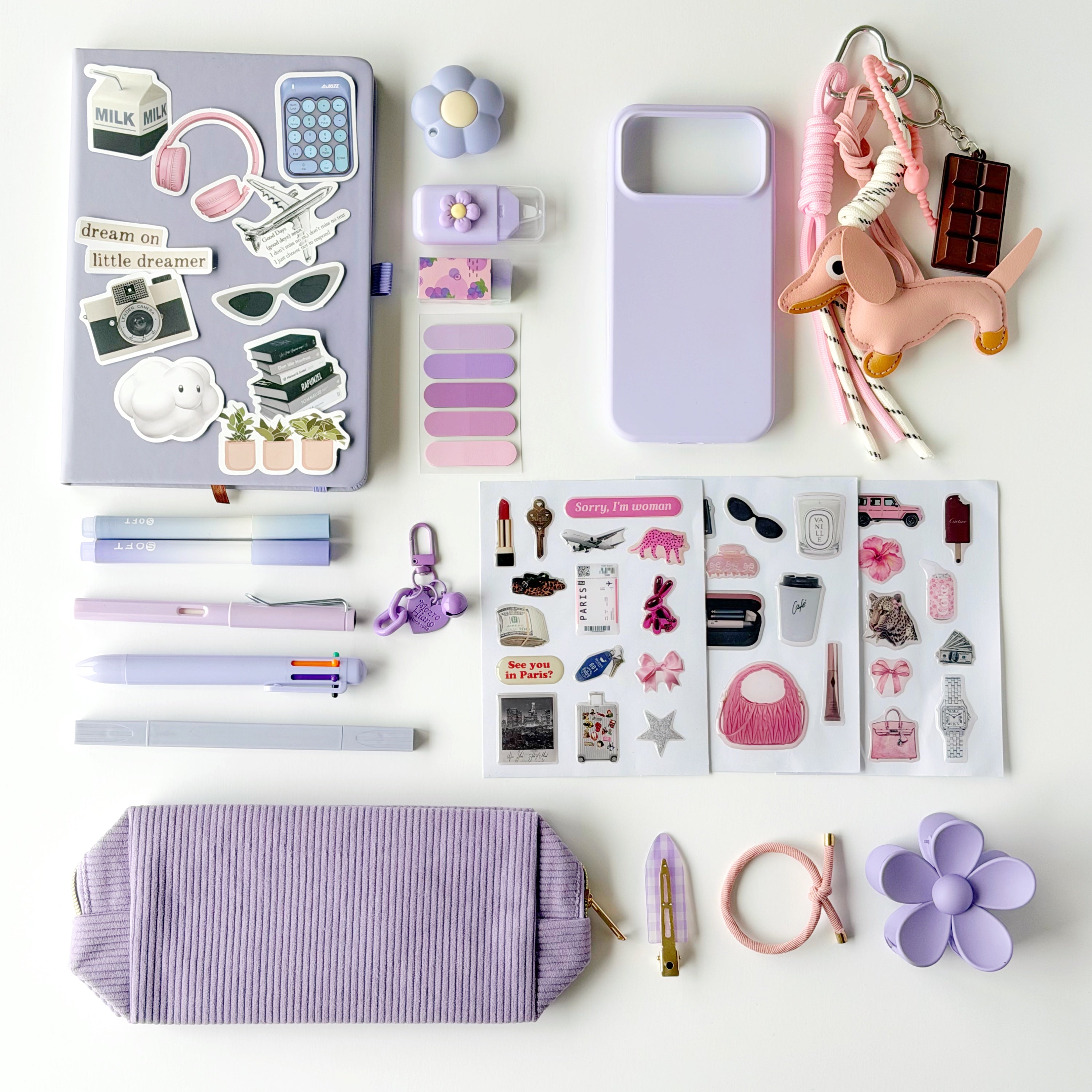 💜 Purple Creative Set