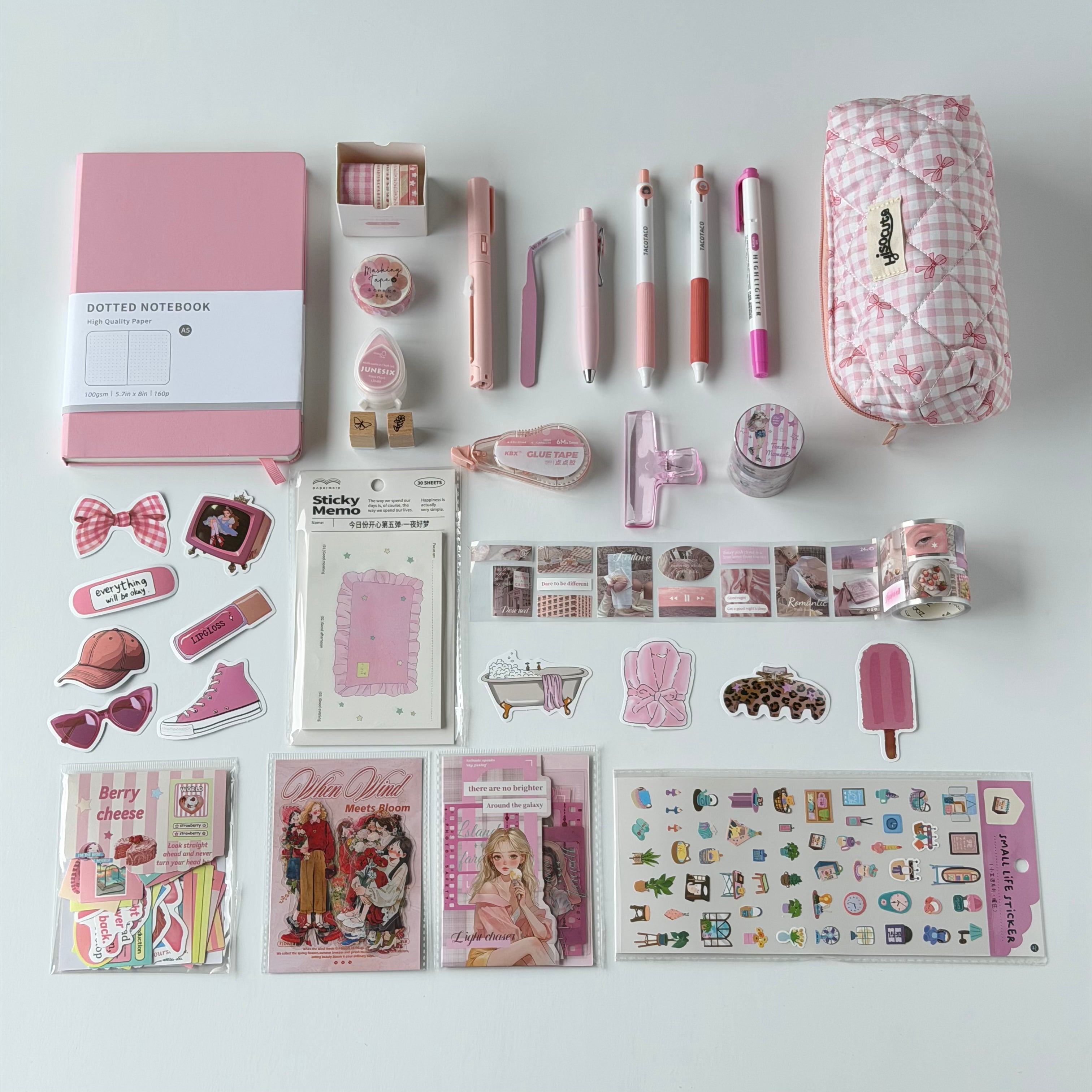 Pink Romantic Journaling Set ✨🎀