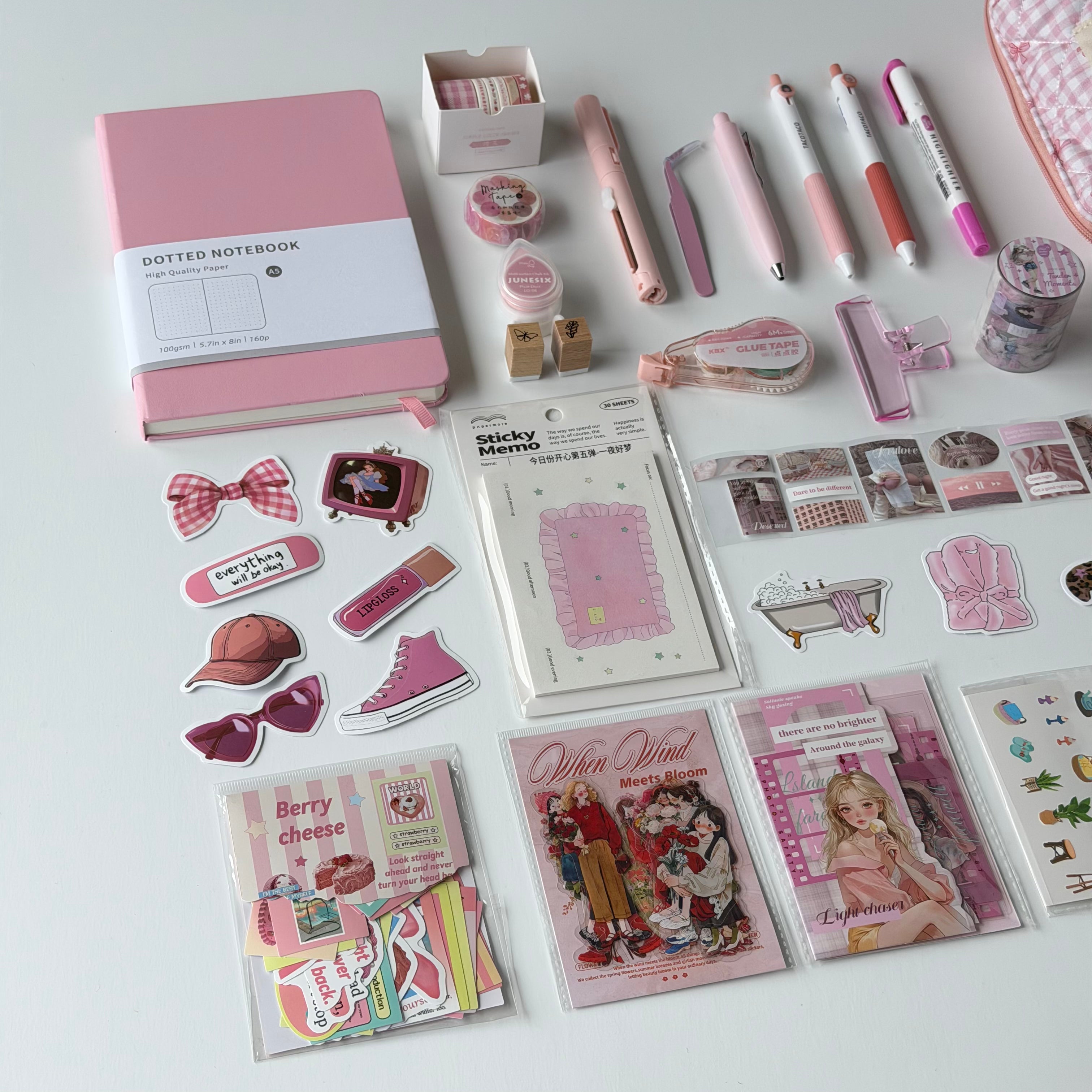 Pink Romantic Journaling Set ✨🎀