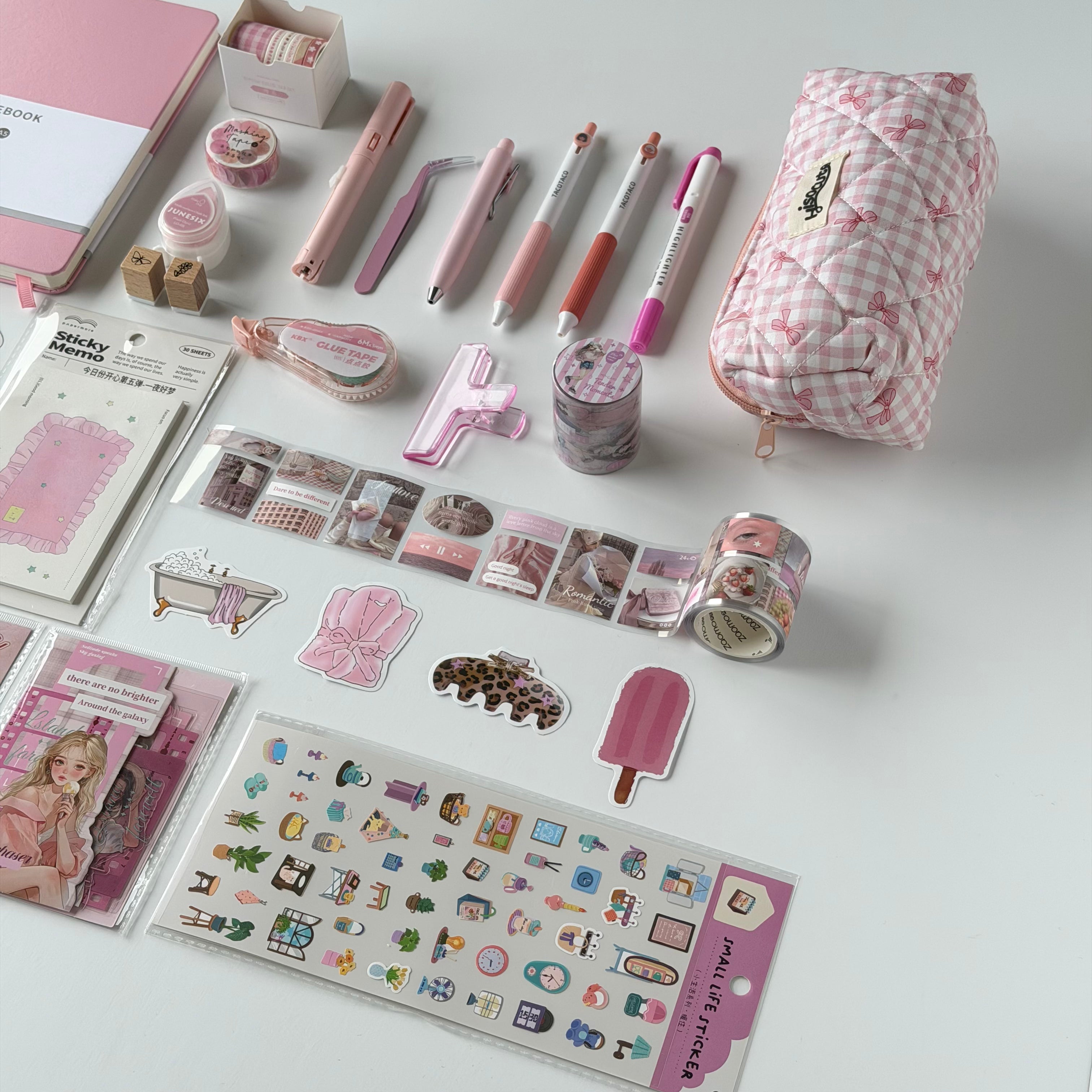 Pink Romantic Journaling Set ✨🎀