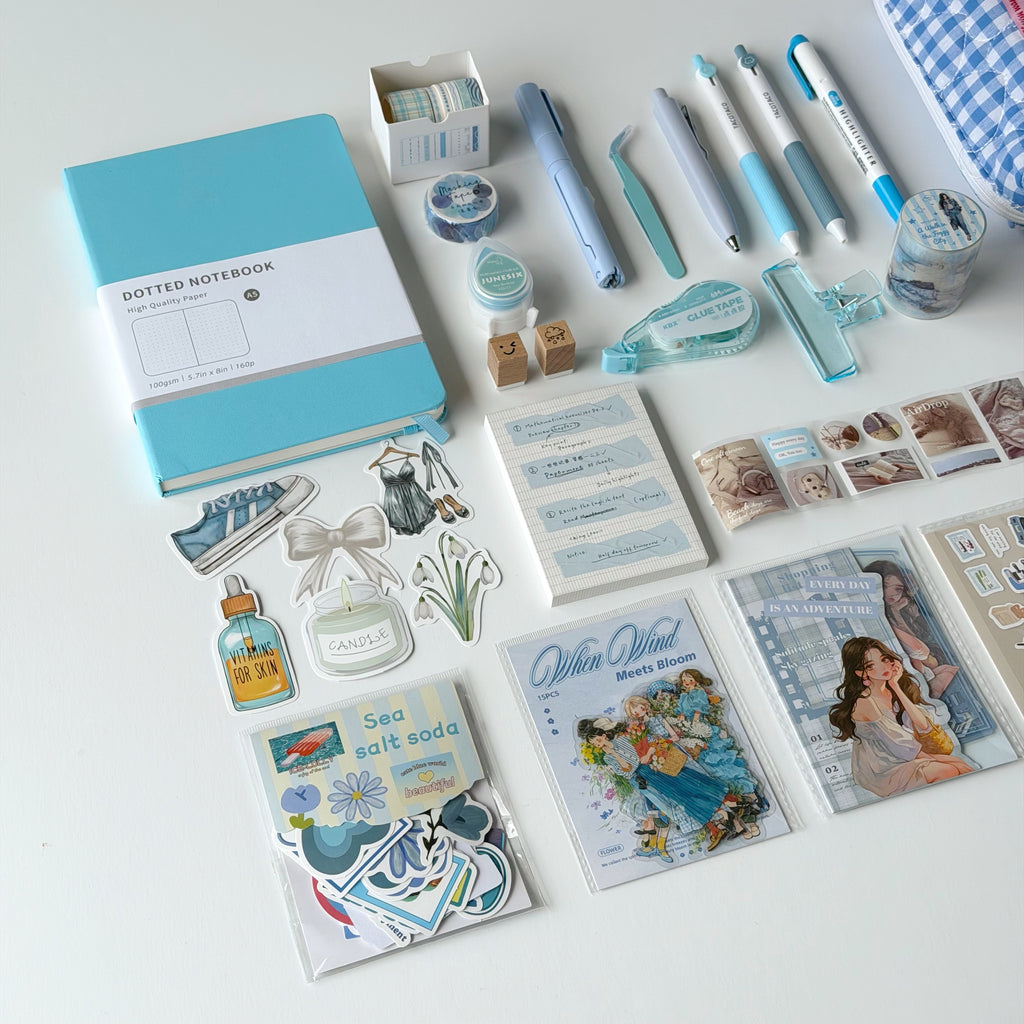 Blue Calm Journaling Set 💙☁️