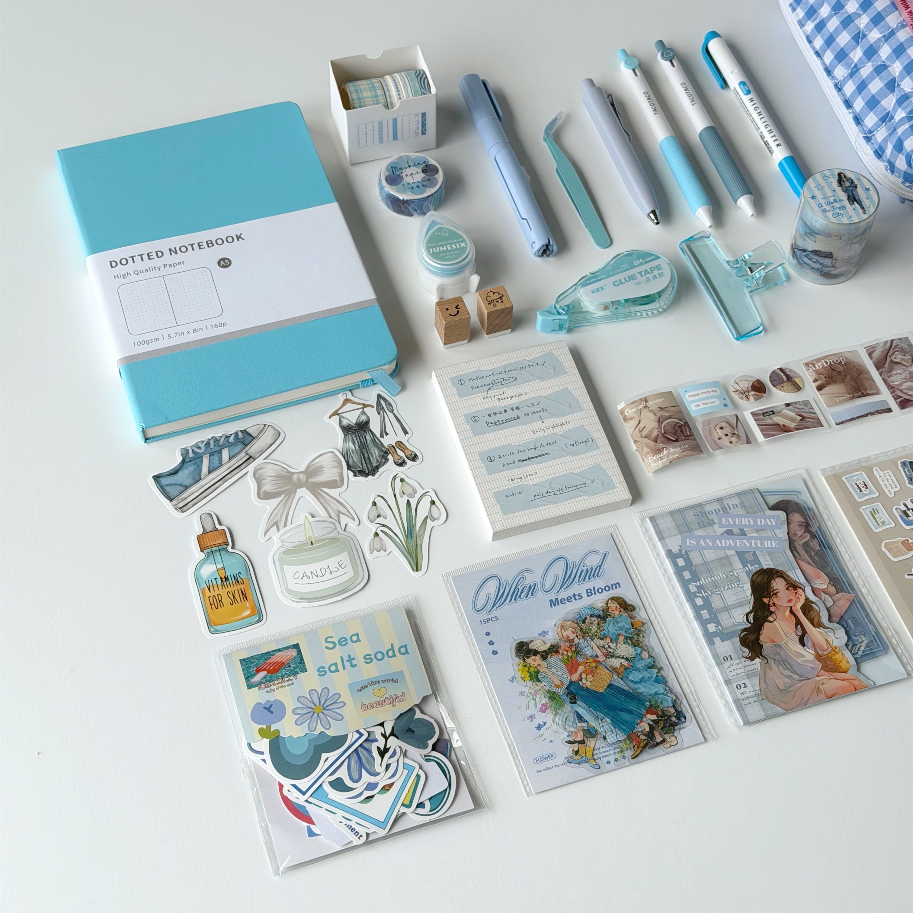 Blue Calm Journaling Set 💙☁️