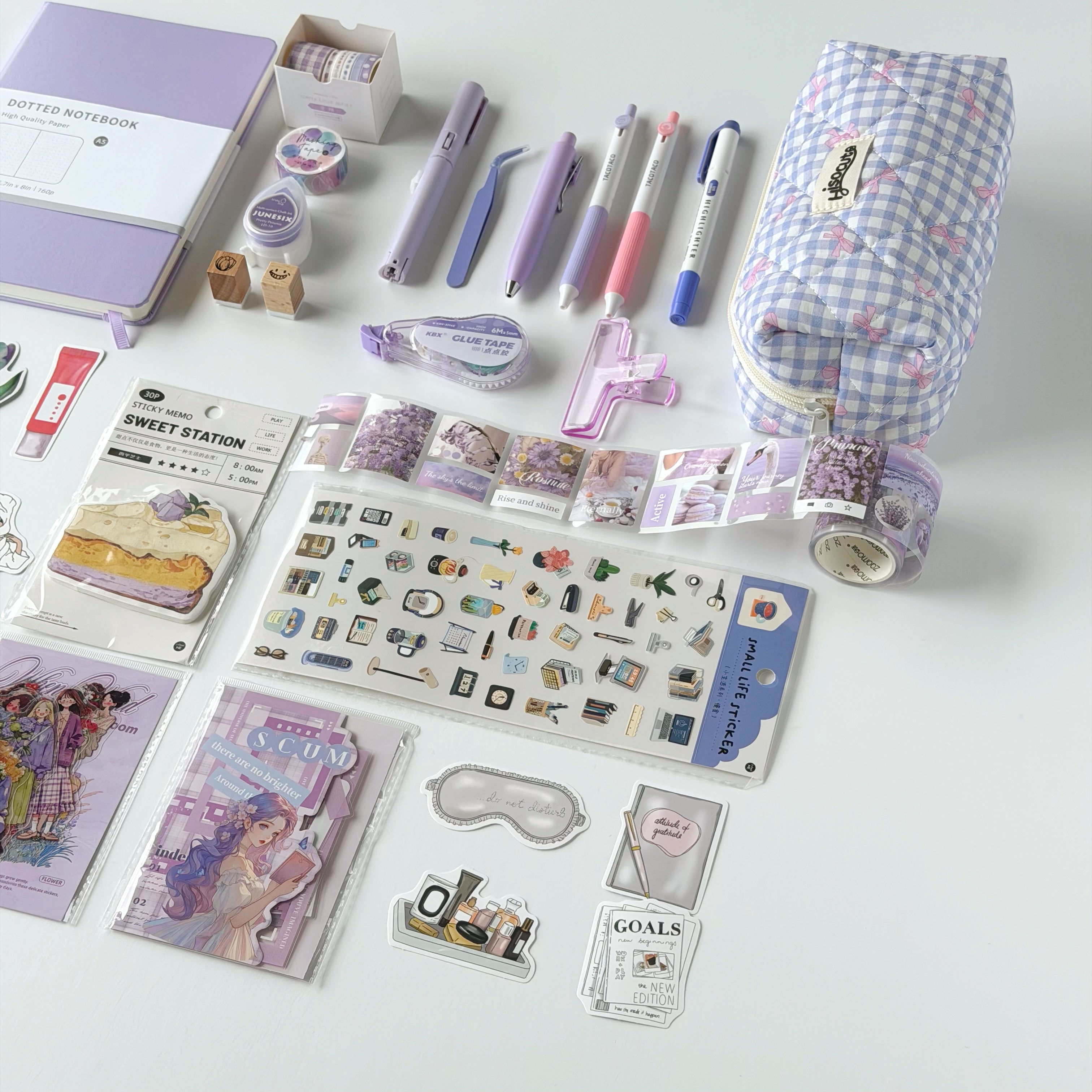 Purple Creative Journaling Set 💜✨