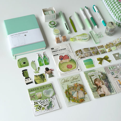 Green Fresh Journaling Set 💚🌿