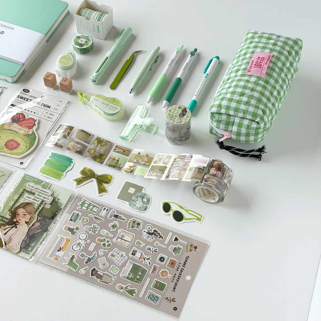 Green Fresh Journaling Set 💚🌿