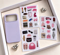 💜 Purple Case and Sticker Set