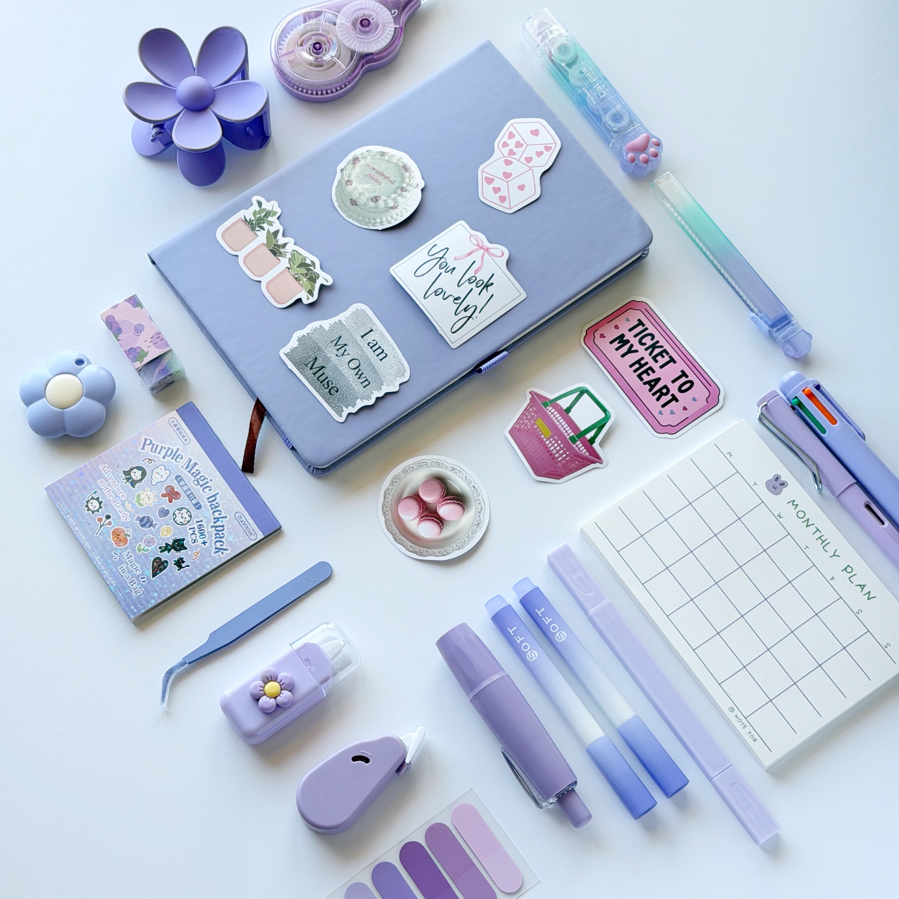 Purple Creative Set